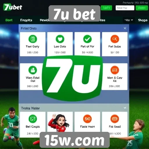 Análise das funcionalidades do site 7u bet